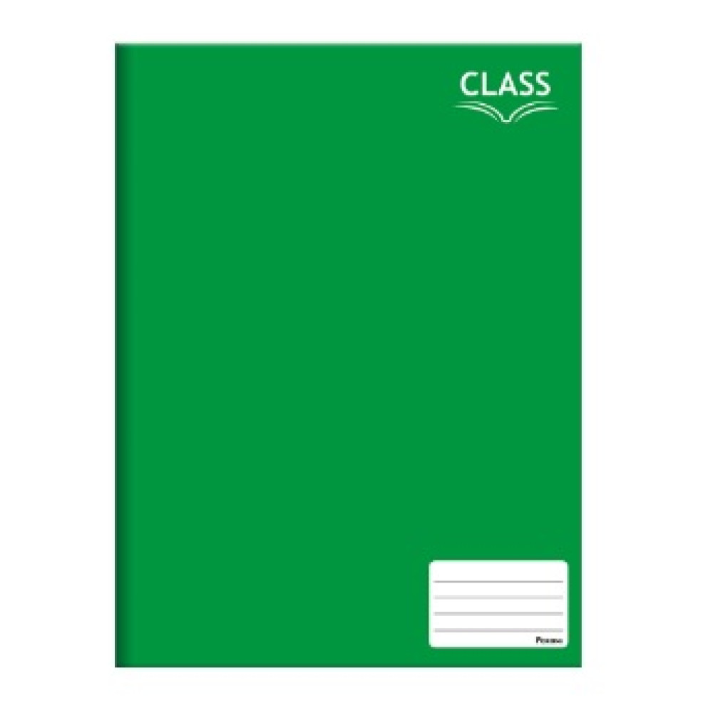 Caderno Brochur O Folhas Verde Foroni Canoas Rs