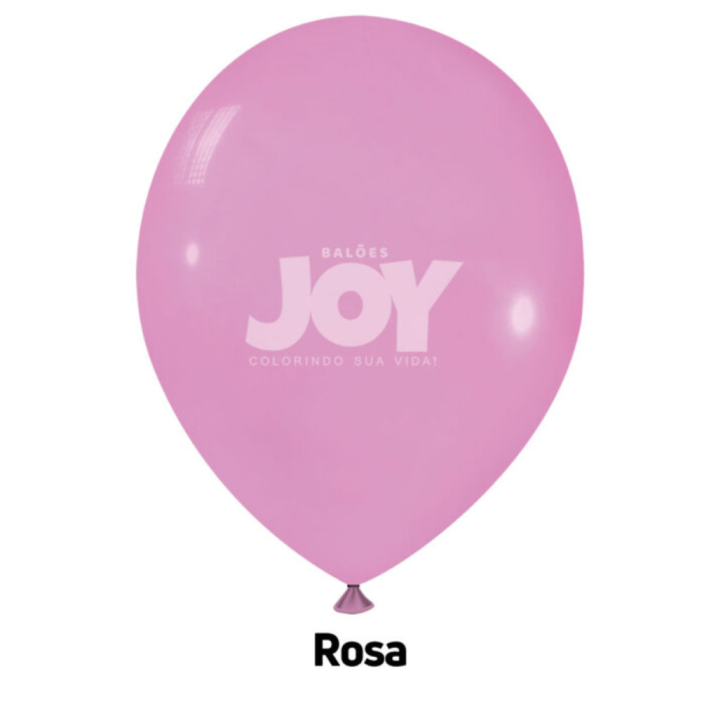 Bal O N Neon Rosa Un Joy Canoas Rs