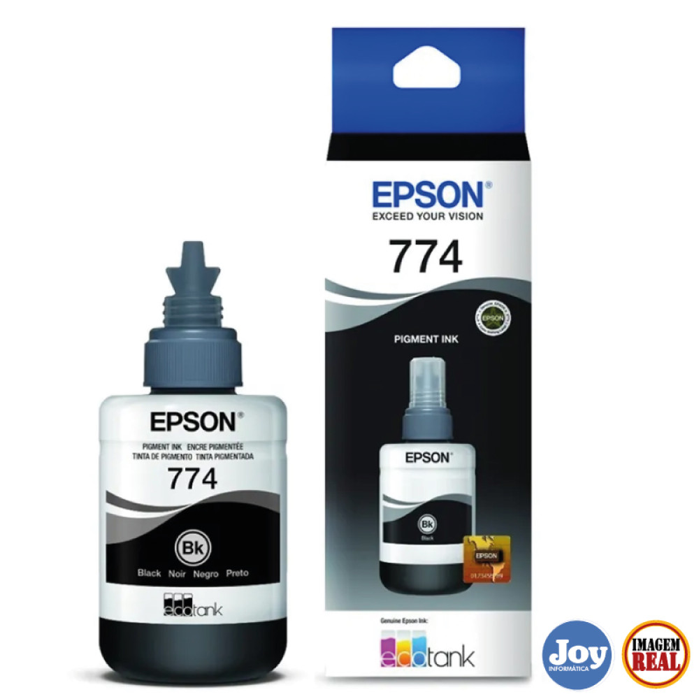 Tinta Epson T774120 T774 Preto 140ml Original Canoas RS