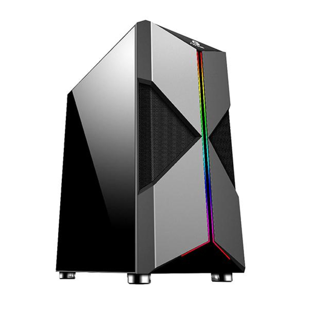 Gabinete Gamer Mid Tower Rgb Holt Preto 70571 Fortrek Canoas RS