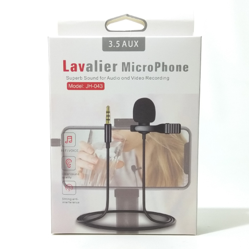 Microfone De Lapela P Jh Lavalier Canoas Rs