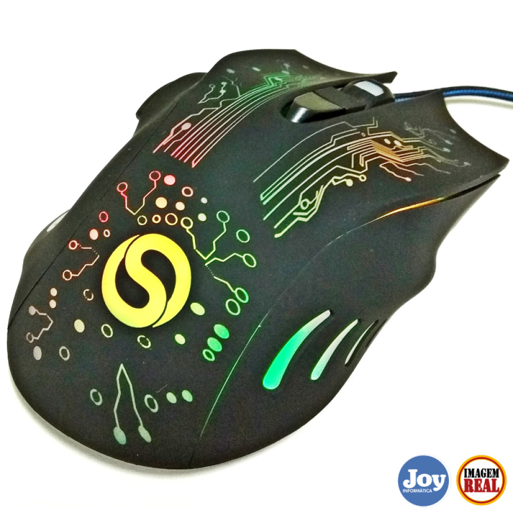 Mouse Ptico Usb Gaming X Dpi Es Alta Precis O Shinka Canoas Rs