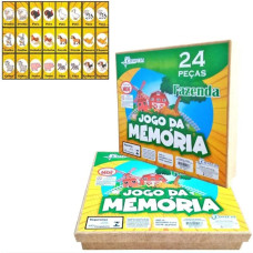 Jogo Da Memoria Fazenda Mdf Ref 02016