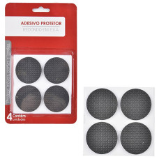 Kit Protetor Redondo 2,5Cm Auto Adesivo Com 4 Uni Yins Home