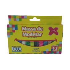 Massa de Modelar 135G 12 Cores 13277 Make+