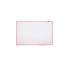 Mini Quadro Branco Magnético Soft Rosa 20 x 30cm 4986 Stalo