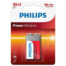 Bateria 9V Alcalina 6Lr61 6Lr61P1B-97 Philips