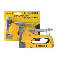 Grampeador Profissional Com 2 Grampos Bom-1502 Bomder