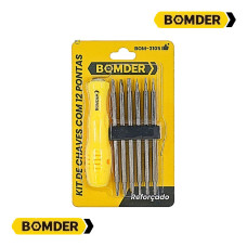 Kit Chaves Com 12 Pontas Bom-3105 Bomder 