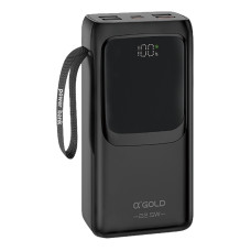 Power Bank 30000Mah Turbo Preto Bte-46 O'Gold