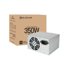 Fonte Atx 350W Ps/3 Bivolt Automatico Com Cabo Blu350-Eaut Prata Bluecase