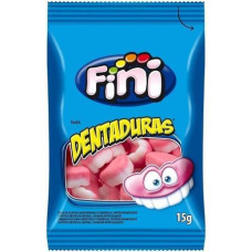 Bala Gelatina Dentaduras 15g Fini