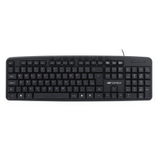 Teclado USB Multimídia KB-M40BK Preto C3 Tech