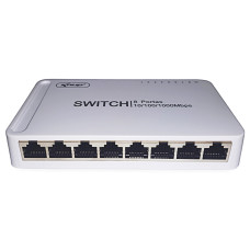Switch 8 Portas 10/100/1000 Mbps Gigabit KP-SW106 Knup
