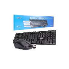 Teclado e Mouse Sem Fio Kp-2063 Knup