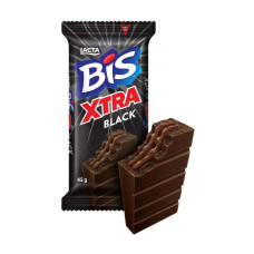 Bis Chocolate Lacta Wafer Xtra Black 45g