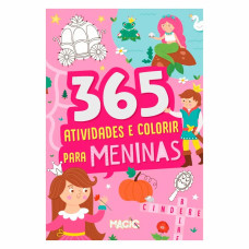 Livro 365 Atividades para Colorir para Meninas Ciranda Cultural