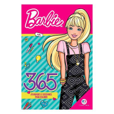 Livro Barbie 365 Atividades e Desenhos para Colorir Barbie Ciranda Cultural