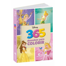 Livro 365 Atividades para Colorir Princesas Culturama