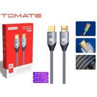 Cabo Hdmi 1.5 Metro 2.1 Ultra Super HD 8K MHD-8001 Tomate