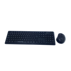 Teclado e Mouse Sem Fio Mkt-W111 Preto Tomate