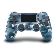 Controle Ps4 Wireless Dualshock 4 Azul Camuflado Sony