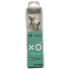 Fone De Ouvido C/ Microfone Branco Ev7008