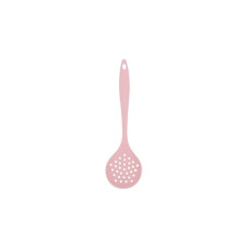 Escumadeira De Silicone 28Cm Rosa Nude Wx09691 Wellmix