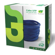 Cabo de Rede Cat6 Azul C6GTS-BL GTS Network