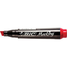 Marcador Permanente Recarregável Marking Vermelho Bic