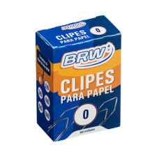 Clipes 0/0 Galvanizado 100un BRW