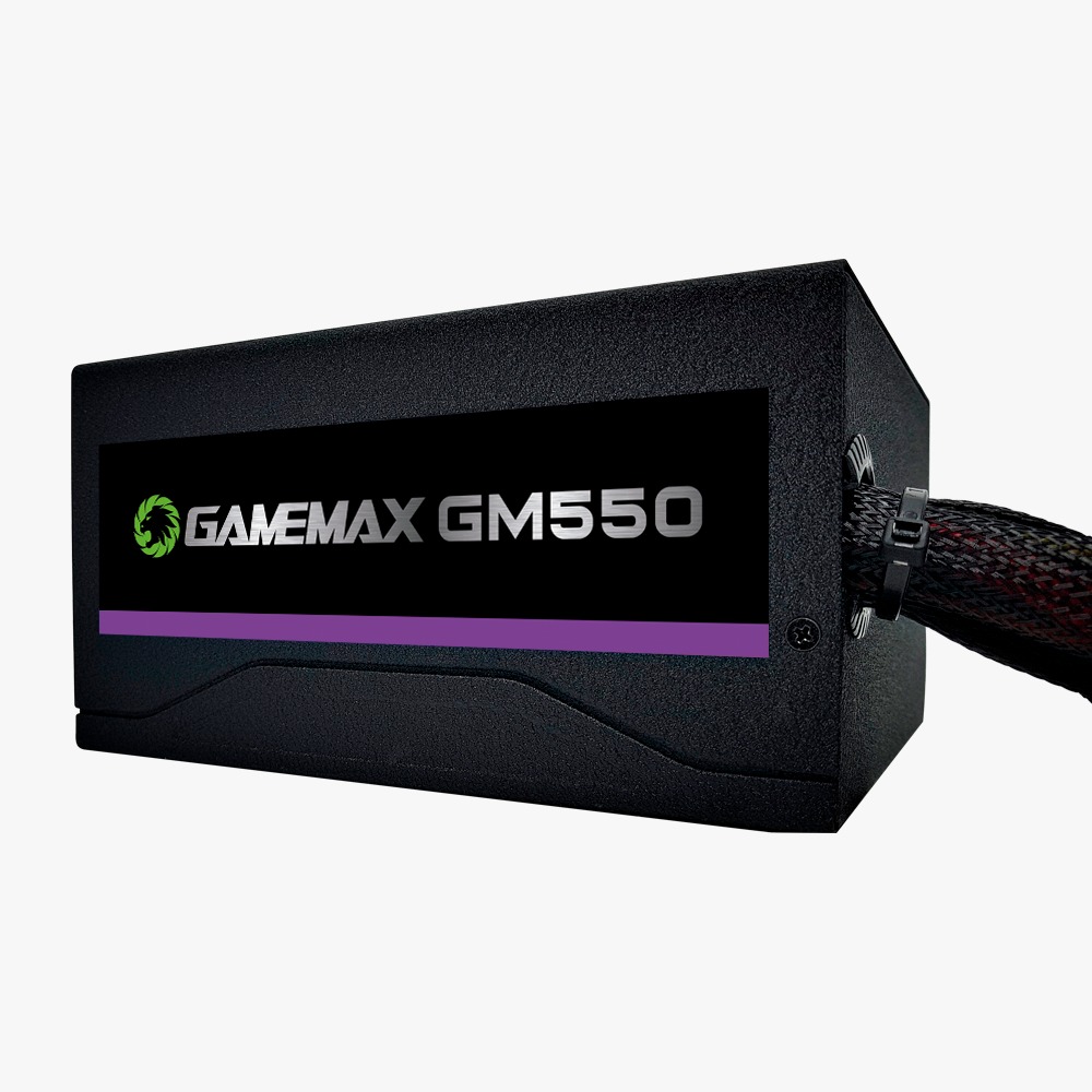 Fontes de Energia - Fonte Gamemax Modular 550W / ATX / 50-60Hz - 80 Plus  (RGB-550) - Chipset Informática