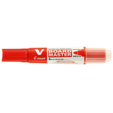 Pincel Quadro Branco Recarregável WBMA-VBM-M B.Master Vermelho Pilot