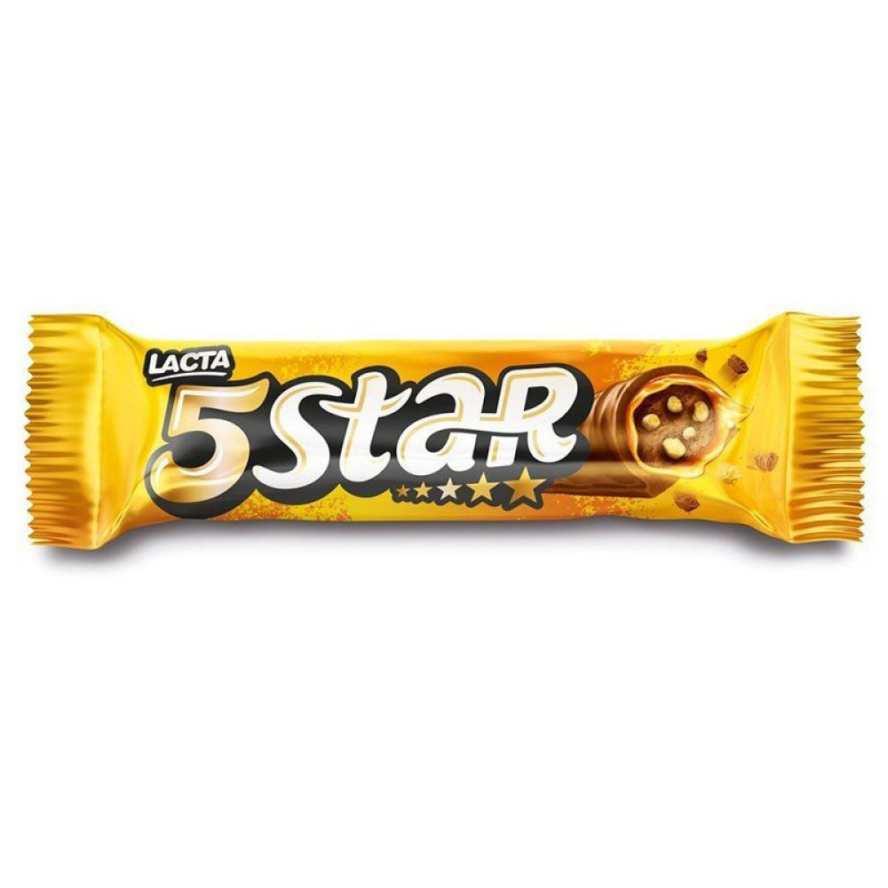 Chocolate Recheio de Caramelo Lacta 5 Star 40g Canoas RS