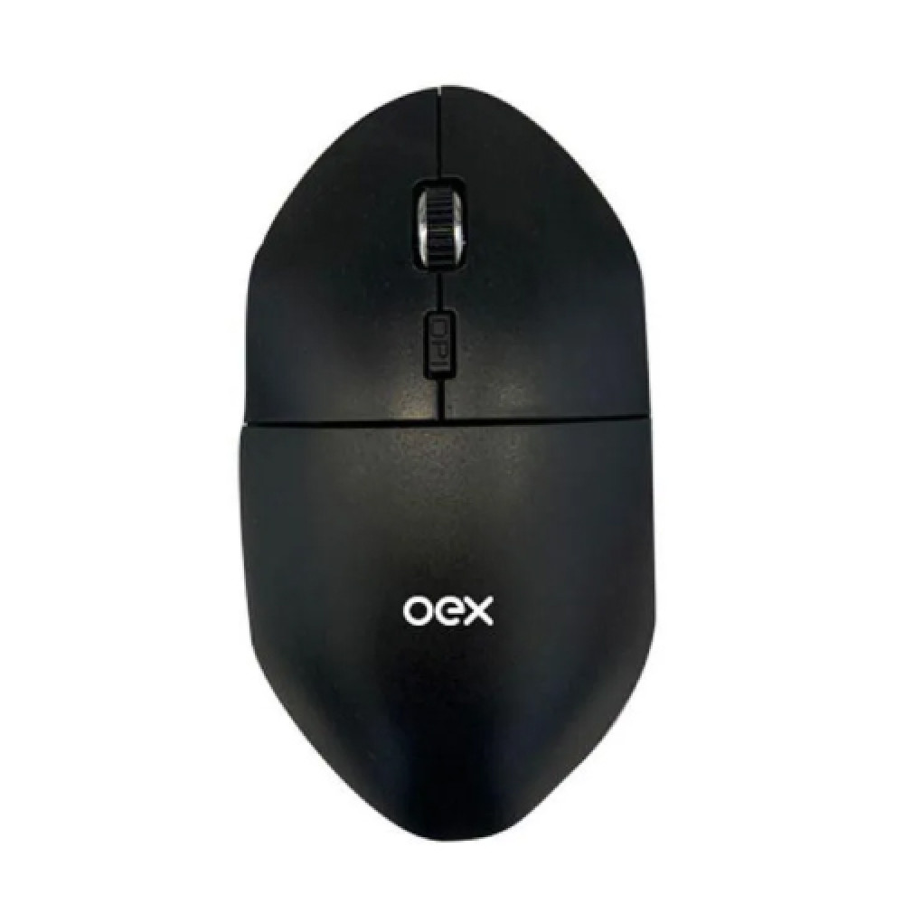 Mouse Bluetooth Sem Fio 800/1200/1600Dpi Preto MS501 OEX Canoas RS